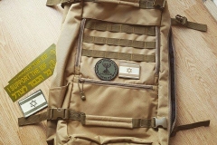 Mossad Patch & Israeli Flag PVC Patch