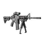FAB Defense Bi-pod T-POD-G2 Black AR15