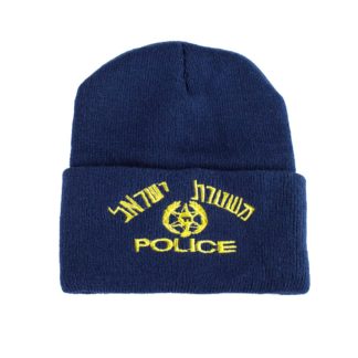 Israel-Police-emblem-Embroidered-wool-Cap