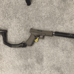 FAB Defense Collapsible Tactical Cobra Stock for Glock 17-19 9