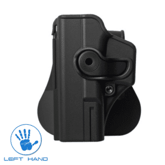 IMI-Defense-Level-2-Glock-19/23/25-Left-Hand-Holster-IMI-Z1020LH-Black