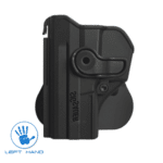 IMI-Defense-Level-2-Sig-Sauer-Pro-SP2022/SP2009-Curved-Rail-Left-Hand-Holster-IMI-Z1290lh-Black