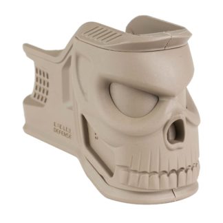 fab-defense-ar15-mojo-mag-well-grip-havoc-skull-tan-tan