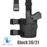 front-line-Tactical-thigh-rig-police-holster-level-3-glock-20-21-left-hand