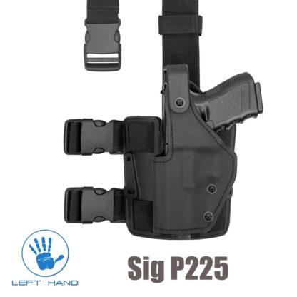 front-line-Tactical-thigh-rig-police-holster-level-3-sig-p225-left-hand