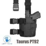 front-line-Tactical-thigh-rig-police-holster-level-3-taurus-pt92-left-hand-brazil