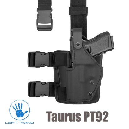 front-line-Tactical-thigh-rig-police-holster-level-3-taurus-pt92-left-hand-brazil