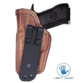 front-line-jericho-941-f-steel-frame-holster-iwb-brown-leather-left-hand