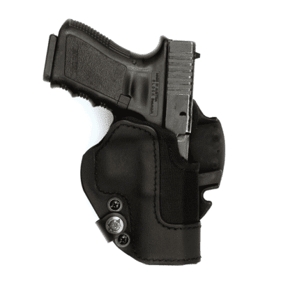 Front-Line-Open-Top-KNG-Kydex-Holster-For-Glock-Models-Black