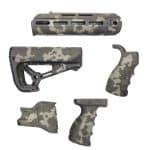 FAB Defense AR15 ceracote camo